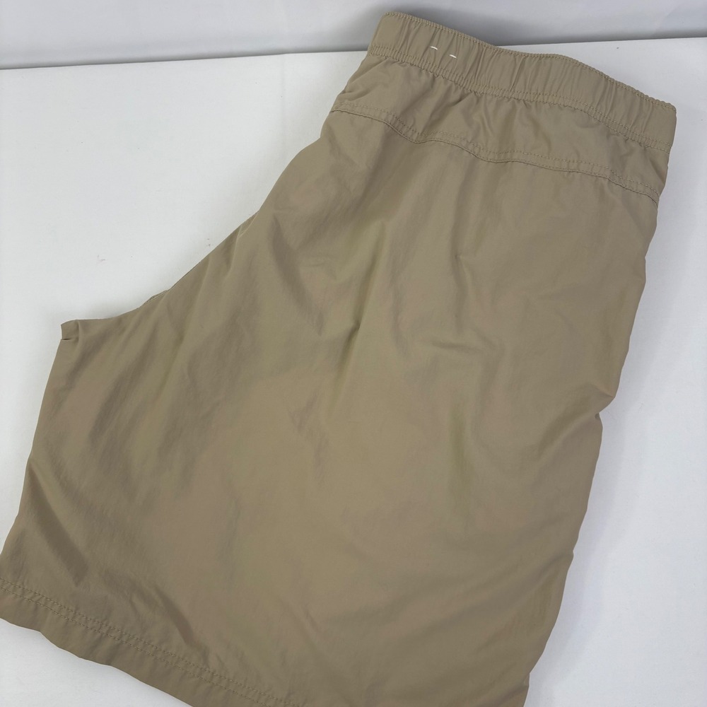 Columbia Men's Palmerston Peak Mesh Lined Water Shorts Khaki Tan 9in Inseam XXL